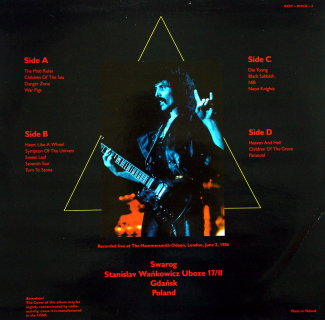 Back Cover Artwork