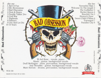 Back Cover Artwork