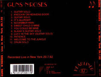 Back Cover Artwork